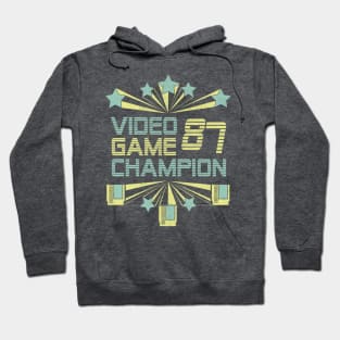 Old School Gaming Champ 1987 Classic Option Hoodie